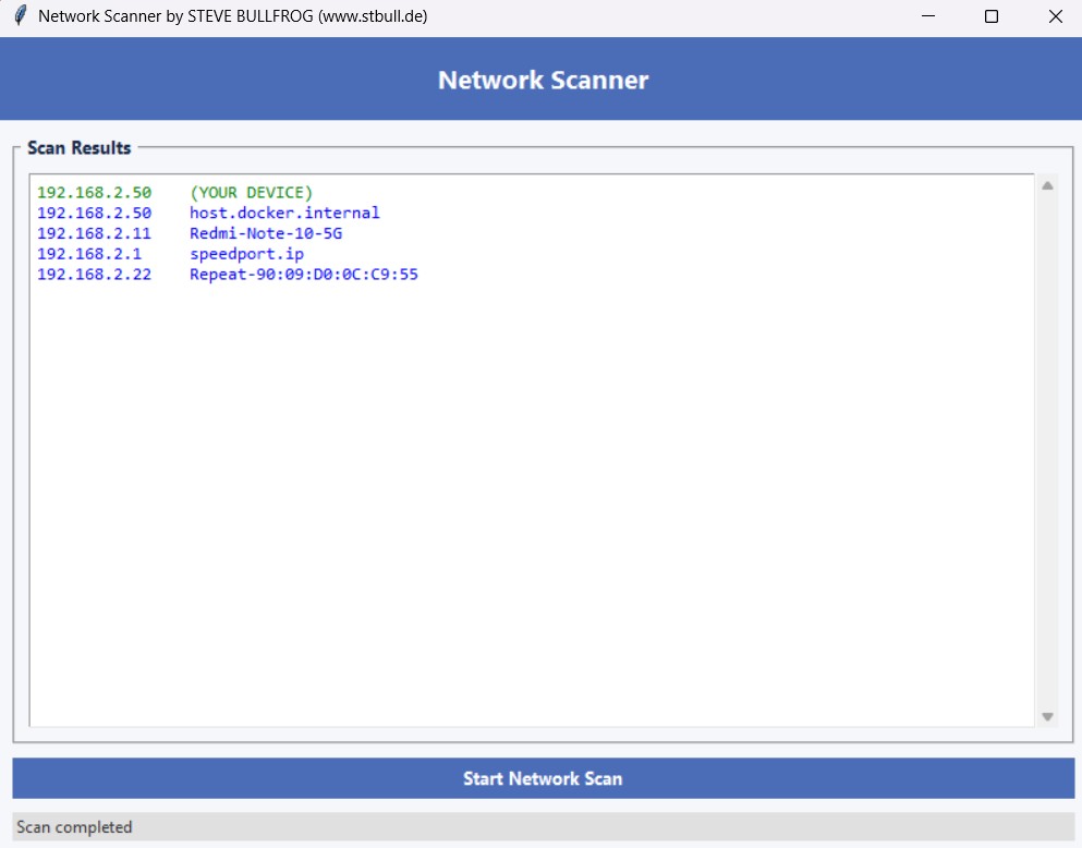 Network IP Scanner