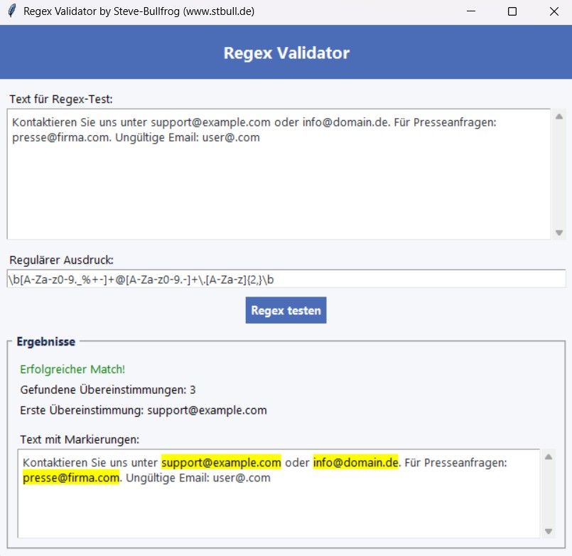 Regex Validator